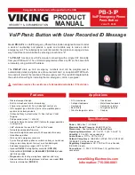 Предварительный просмотр 1 страницы Viking PB-3-IP Product Manual