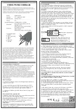 Предварительный просмотр 5 страницы Viking PN-962PD User Manual