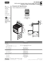 Предварительный просмотр 2 страницы Viking Professional Custom VDSC5304B Specifications