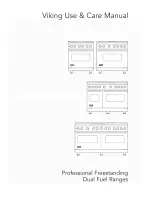 Preview for 1 page of Viking Professional Custom VDSC5364GSS Use & Care Manual