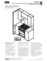 Preview for 3 page of Viking Professional Custom VGCC530-4B Dimension Manual