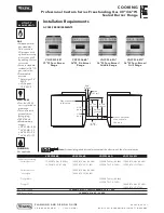 Предварительный просмотр 4 страницы Viking Professional Custom VGCC530-4B Dimension Manual