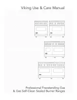 Preview for 1 page of Viking Professional Custom VGCC5364GSS Use & Care Manual