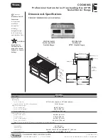 Предварительный просмотр 2 страницы Viking Professional Custom VGCC560-6GQ Planning And Design Manual