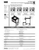 Предварительный просмотр 2 страницы Viking Professional VDSC4856Q Specification Sheet