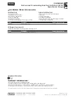 Предварительный просмотр 6 страницы Viking Professional VDSC4856Q Specification Sheet