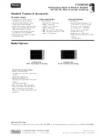 Preview for 1 page of Viking Professional VECU106-4B Specifications