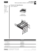 Предварительный просмотр 2 страницы Viking Professional VERT301-4BSS Specifications