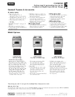 Viking Professional VGRC365-6BD Specification Sheet preview