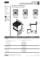 Preview for 2 page of Viking Professional VGRC365-6BD Specification Sheet