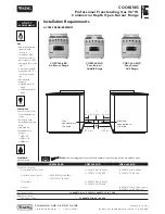 Предварительный просмотр 4 страницы Viking Professional VGRC365-6BD Specification Sheet