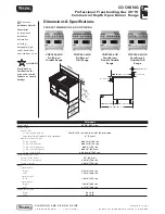 Предварительный просмотр 2 страницы Viking Professional VGRC485-4GDSS Specifications