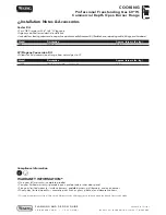 Предварительный просмотр 6 страницы Viking Professional VGRC6056GD Specification Sheet