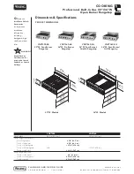 Preview for 2 page of Viking Professional VGRT300-4B Specification Sheet