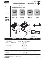 Preview for 2 page of Viking Professional VGSC367-6BSS Specification Sheet