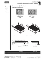 Предварительный просмотр 2 страницы Viking Professional VGSU104-4B Specification Sheet