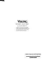 Preview for 52 page of Viking Professional VHSO205SS Service Manual