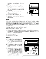 Предварительный просмотр 40 страницы Viking Professional VMOR205 Use And Care Manual