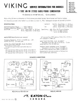 Viking RCS-572 Service Information preview