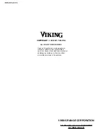 Предварительный просмотр 34 страницы Viking RDMOS201SS Service Manual