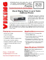 Preview for 1 page of Viking RG-10A Technical Practice