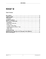 Preview for 3 page of Viking RONDA 20 User Manual