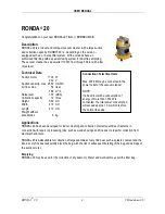 Preview for 4 page of Viking RONDA 20 User Manual