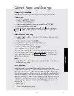 Preview for 29 page of Viking RVM320 Use And Care Manual