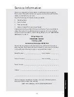 Preview for 37 page of Viking RVM320 Use And Care Manual