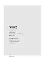 Preview for 120 page of Viking RVM320 Use And Care Manual