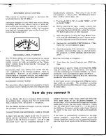 Preview for 9 page of Viking Stereo-Compact 88 Operation Manual