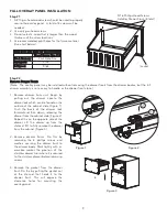 Предварительный просмотр 9 страницы Viking Undercounter/Freestanding Refrigerated Drawer Use & Installation Manual