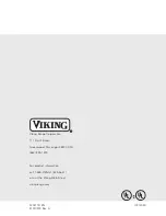 Preview for 24 page of Viking Undercounter/Freestanding Refrigerated Drawer Use & Installation Manual