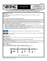 Preview for 6 page of Viking V-SD Technical Data Manual