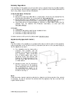 Предварительный просмотр 7 страницы Viking V36CO Series Installation, Operation & Owners Manual