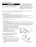 Предварительный просмотр 5 страницы Viking VCBB360 Installation Instructions Manual