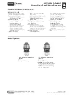 Viking VCFW1000 Specification Sheet preview