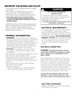 Preview for 2 page of Viking VCRT300 Installation Manual