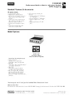 Preview for 1 page of Viking VCRT301-4B Series Specifications