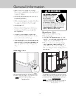 Предварительный просмотр 17 страницы Viking VCWB301 Installation Manual