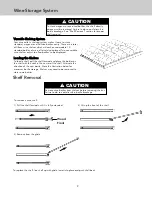 Preview for 9 page of Viking VCWB301 Use & Care Manual