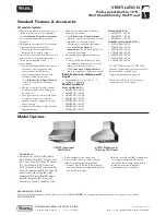 Viking VCWH3048SS Specification Sheet preview