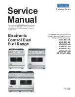 Preview for 1 page of Viking VDSC530 Series Service Manual