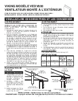 Предварительный просмотр 5 страницы Viking VEDV900 Manual