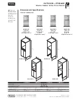 Предварительный просмотр 2 страницы Viking VERO3200** Specifications