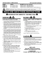 Preview for 1 page of Viking VERSAVENT RVDD330R Use & Care Information Manual