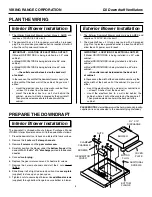 Preview for 5 page of Viking VERSAVENT RVDD330R Use & Care Information Manual