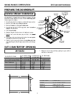 Предварительный просмотр 6 страницы Viking VERSAVENT RVDD330R Use & Care Information Manual