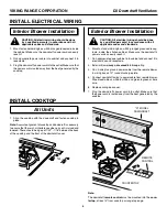 Предварительный просмотр 8 страницы Viking VERSAVENT RVDD330R Use & Care Information Manual