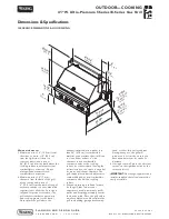 Предварительный просмотр 4 страницы Viking VGBQ410-3RE1* Specifications